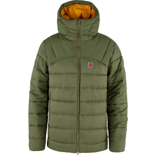 Fjellreven Men's Expedition Mid Winter Jacket Green-Mustard Yellow L
