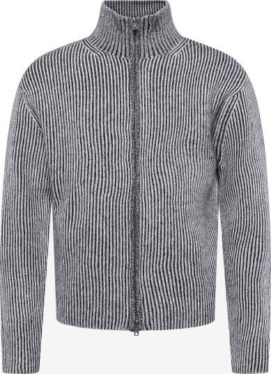 Weekday Dennis Woolblend Cardigan   OFF WHITE + BLACK   XS