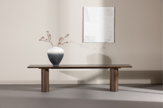 Spisebenk Olivia 40x180x45 cm Mokka Mokka Spisebenk Olivia 40x180x45 cm Mokka Mokka