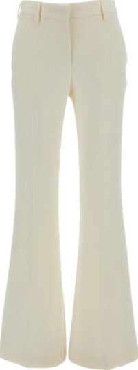 Alberto Biani Dame Bukser Hvit 2XS,
