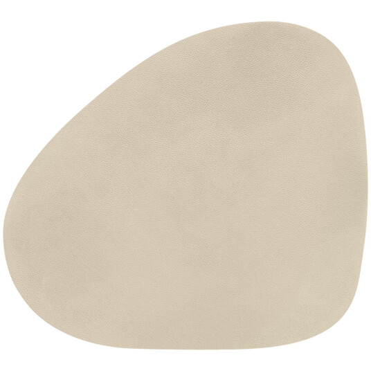 ERWIN M. Bordbrikke Kaja oval; 37x45 cm (BxL); Beige; Oval; 4 Stykk / Forpakning