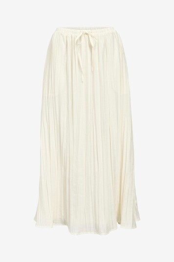 Object Skjørt objBrea HW Midi Skirt 139 Beige