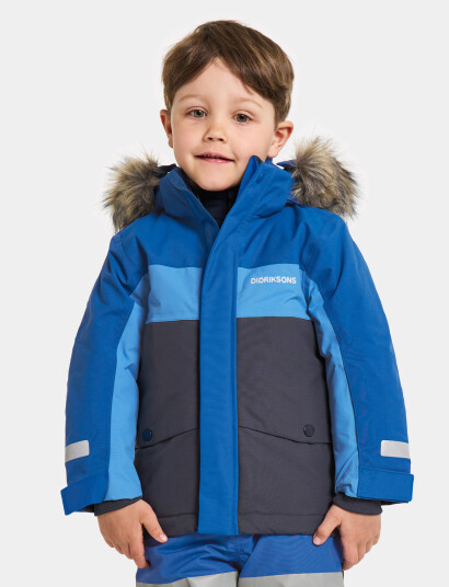 Didriksons Bjrven Kids Parka 2 Blue 80 Didriksons Bjrven Kids Parka 2 Blue 80