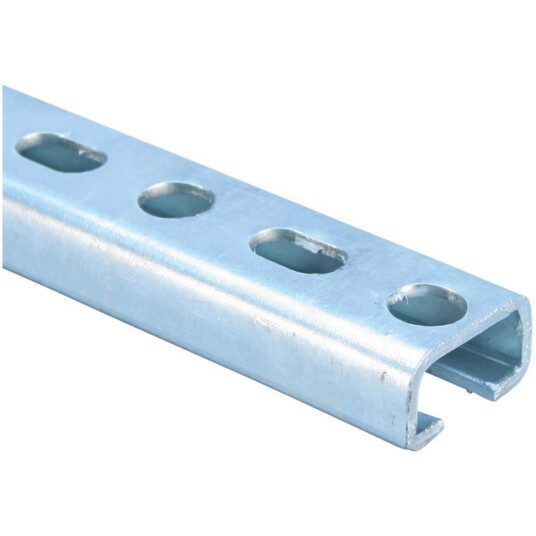 nVent CADDY 335530 Ankerskinne 10 pakning 600 mm Installasjonsmaterial
