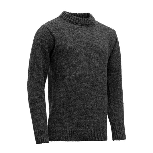 Devold Nansen Sweater Crew Neck Anthracite XL