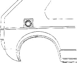 Sidevegg VAN WEZEL 5810190