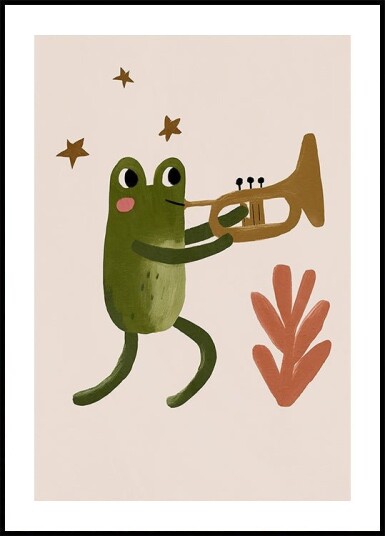 Frogandtrumpet Plakat Plakat / 50x70cm