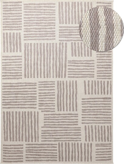 Innendørs/Utendørs tepper Cordoba taupe Størrelse: 200 x 290 cm Innendørs/Utendørs tepper Cordoba taupe Størrelse: 200 x 290 cm