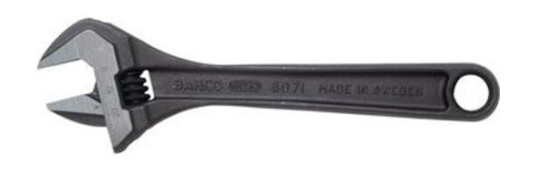Bahco 8072 10" Skiftenøkkel Fosfatert Justerbar Håndverktøy 255 mm
