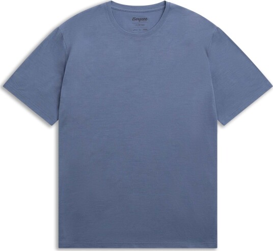 Bergans Men"s Merino Light Tee Granite Blue XL
