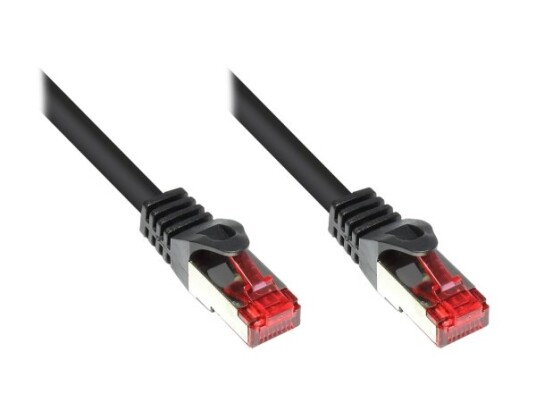 Alcasa 8060-020S Nettverkskabel Svart 2 M Cat6 S/Ftp (S-Stp) ( 8060-020S )