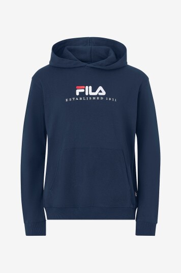 Fila Hettegenser Valsera Regular Logo Hoodie Svart