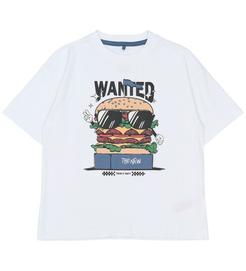 The New Tnsteve Os S_S Tee White 110/116 The New Tnsteve Os S_S Tee White 110/116