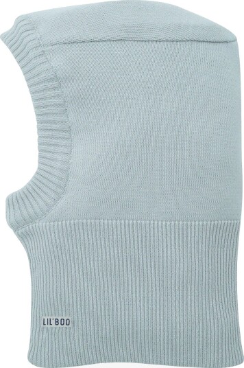 Lil" Boo Lil" Boo Organic Balaclava - LIGHT GREY MELANGE - 0-1Y