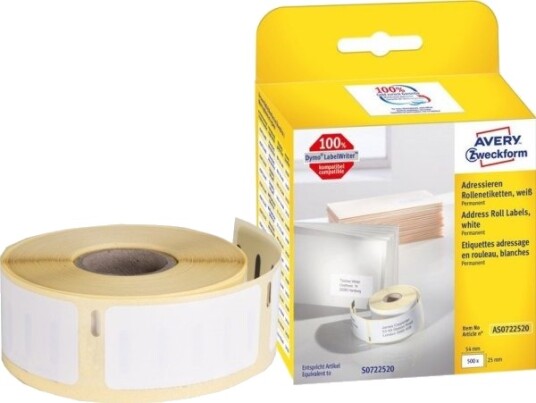 Avery Personal Label Printer Roll Labels R5014 99,1 X38,1Mm