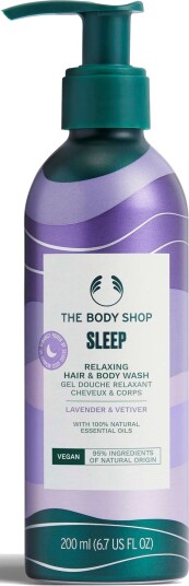The Body Shop Lavender & Vetiver Wellness Sleep Relaxing Hair & Body W