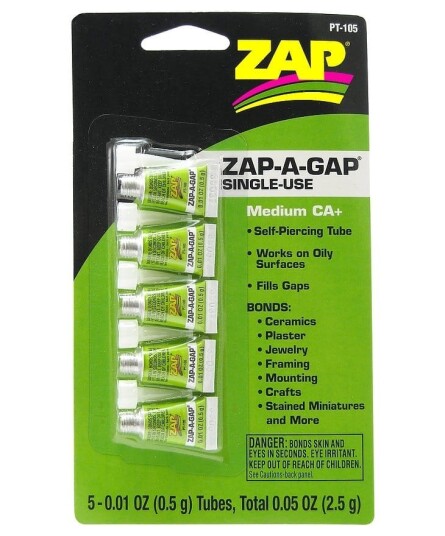 Zap A Gap Medium CA+ 5stk 0,5gram tuber PT105