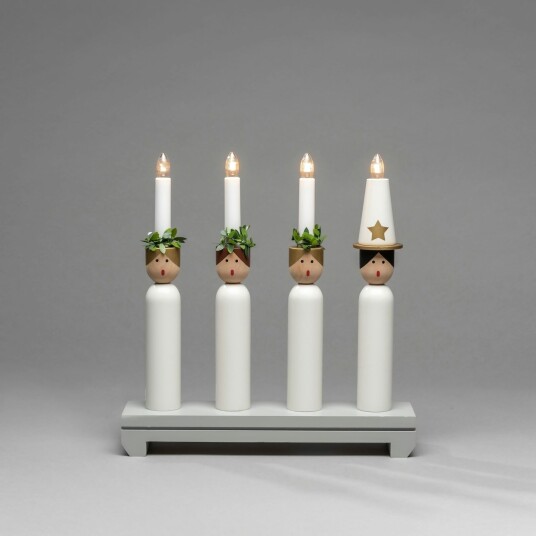 Adventstake Gnosjö Konstsmide Lucia-tog 4L