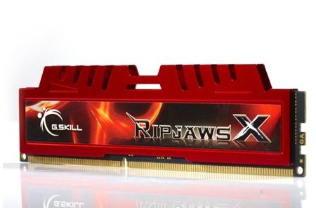 G.SKILL Ripjaws-X - DDR3 - modul - 8 GB - DIMM 240-pin - 1600 MHz / PC3-12800 - ikke-bufret