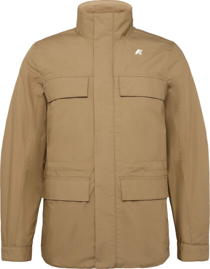 K Way Manuene Warm Micro Canvas Beige M K Way Manuene Warm Micro Canvas Beige M