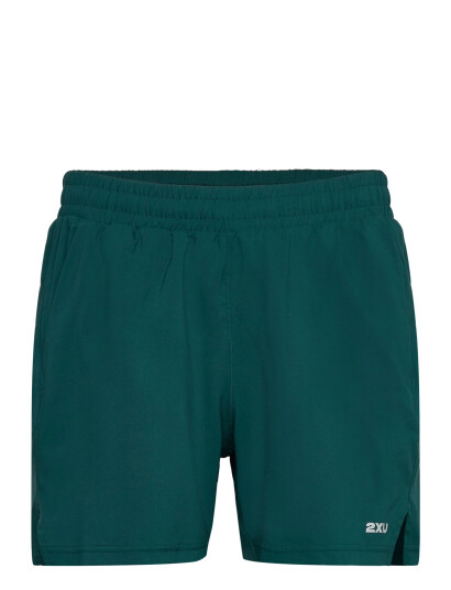 2XU Aero 5 Inch Shorts - Green - M