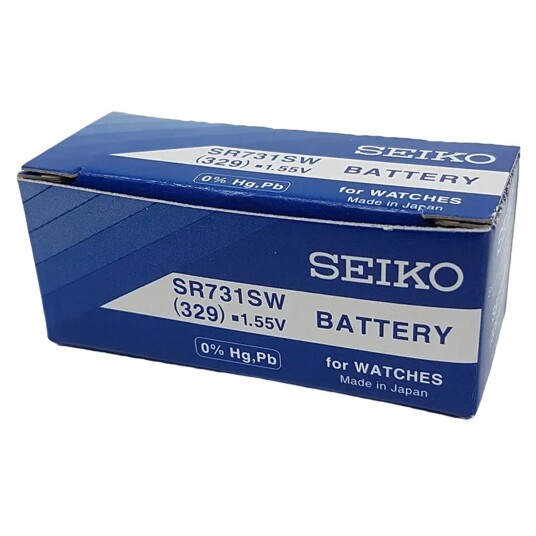 Seiko 1 Stk. 329 Knappcellebatteri SR731SW - Unisex - Silver oxide Seiko 1 Stk. 329 Knappcellebatteri SR731SW - Unisex - Silver oxide