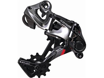 SRAM XX1 Bakgir 11 Speed Type 2.1 Sort/Rød SRAM XX1 Bakgir 11 Speed Type 2.1 Sort/Rød