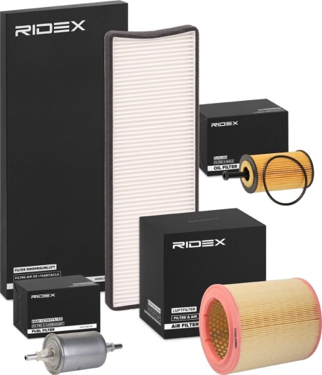 Filtersett RIDEX 4055F27609