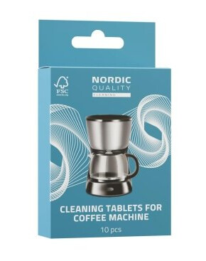NORDIC QUALITY Rengjøringstabletter for kaffemaskiner 10 stk NORDIC QUALITY Rengjøringstabletter for kaffemaskiner 10 stk