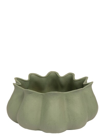 Day Home Bowl Curve Green H15.5CM