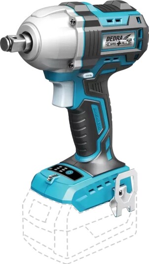 Dedra Batteridrevet Slagnøkkel Sas+All Uten Batteri 450 nm (18 v)