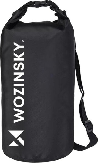 Wozinsky WWK-30 vanntett pakkpose for kajakk og SUP svart 30 L