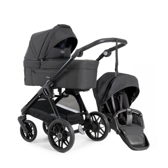 Barnevogn Komplett Emmaljunga 2025 Sento Flat Urban Graphite Barnevogn Komplett Emmaljunga 2025 Sento Flat Urban Graphite
