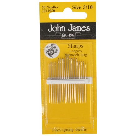 John James synåler størrelse 5/10   20 stk.