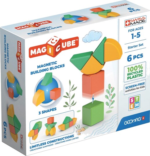 Geomag Magicube Startsett 6 stk