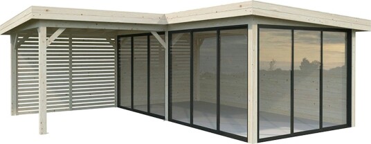 Hagestue Palmako Lenna 24,9 m2 Set 414 Slide