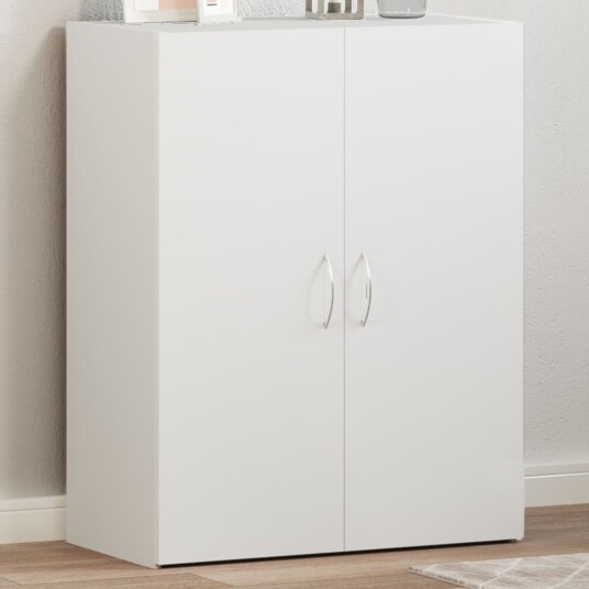  Arkivskap hvit 60x32x77,5 cm konstruert tre
