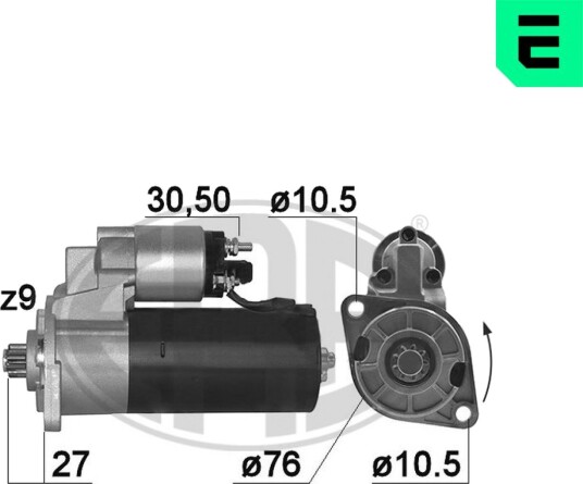 ERA 220053A Starter ERA 220053A Starter