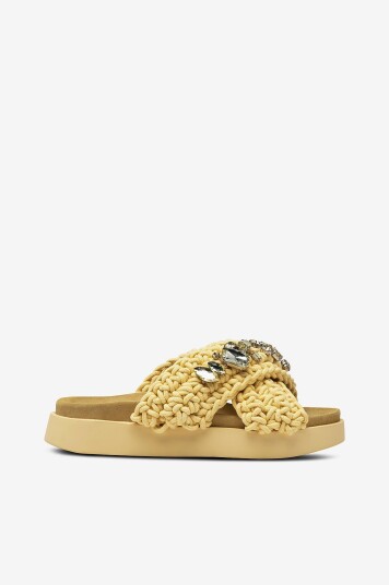 Inuikii Sandaler Woven Stones Gul Inuikii Sandaler Woven Stones Gul