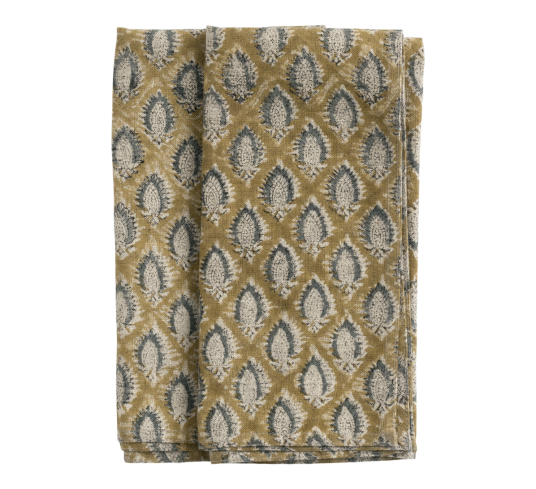 Cypress Parrot linservietter 2 pk 50x50 cm oker Cypress Parrot linservietter 2 pk 50x50 cm oker