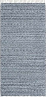 Plastmatter Horredsmattan Svea Mix blå Størrelse: 170 x 220 cm