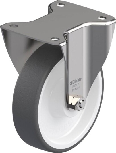 Blickle 740848 Bx-Poth 160Xr Fast Hjul, Hjuldiameter 160 Mm, Bæreevne (Maks.) 400 Kg (1 Stk.)