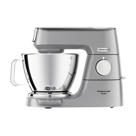 Kenwood Titanium Chef Baker Kjøkkenmaskin 1200W 5L Sølv KVC85.004SI Kenwood Titanium Chef Baker Kjøkkenmaskin 1200W 5L Sølv KVC85.004SI