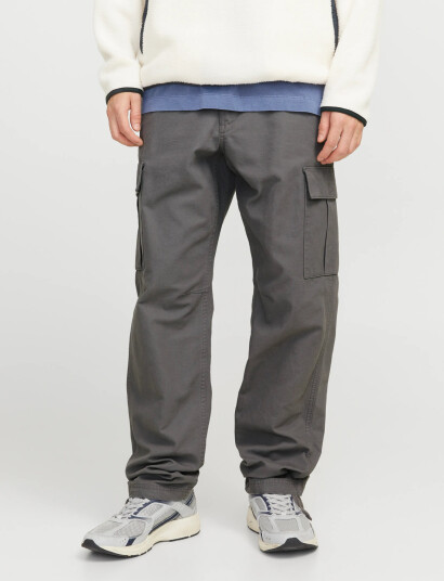 Jack & Jones Jpstkane Barkley Cargo Pant Noos - Grey - 29 x 30