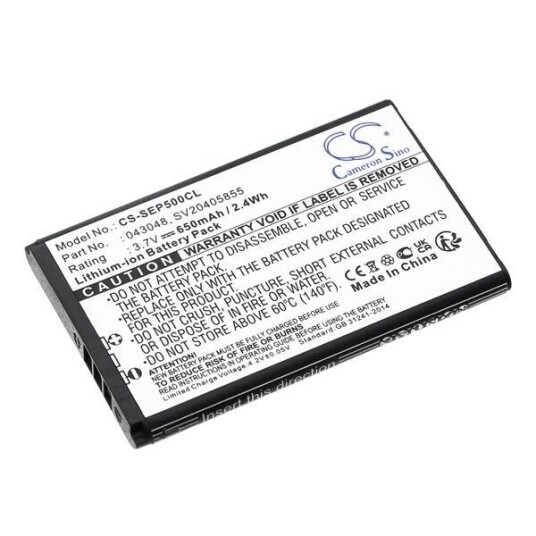Swissvoice ePure fulleco DUO batteri (650 mAh 3.7 V) Swissvoice ePure fulleco DUO batteri (650 mAh 3.7 V)