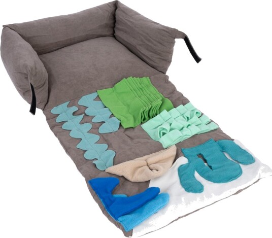 Tiaki Hundeseng Med Lekeplass Mink L 50 X B 40 X H 17 cm