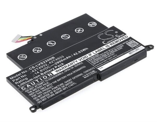 Lenovo ThinkPad Edge E220s batteri (2900 mAh 14.8 V)