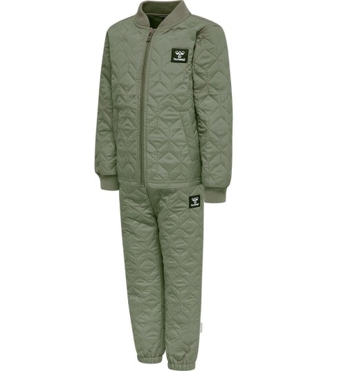 Hummel Hmlsobi Mini Thermoset - Khaki green - 80 Hummel Hmlsobi Mini Thermoset - Khaki green - 80