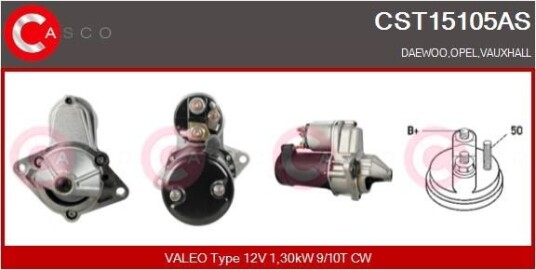 Starter CASCO CST15105AS