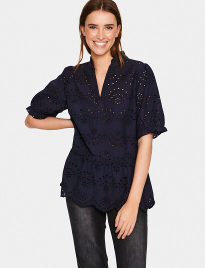 Saint Tropez Geleksasz Blouse - Navy - XS Saint Tropez Geleksasz Blouse - Navy - XS